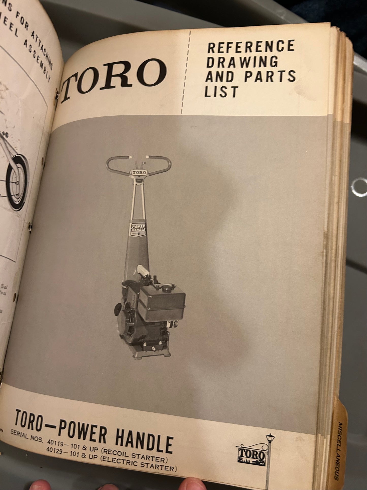 Toro Collection of manuals
