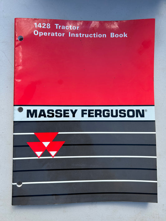 Massey Ferguson _ 1528 Tractor _ Operator Instruction Book