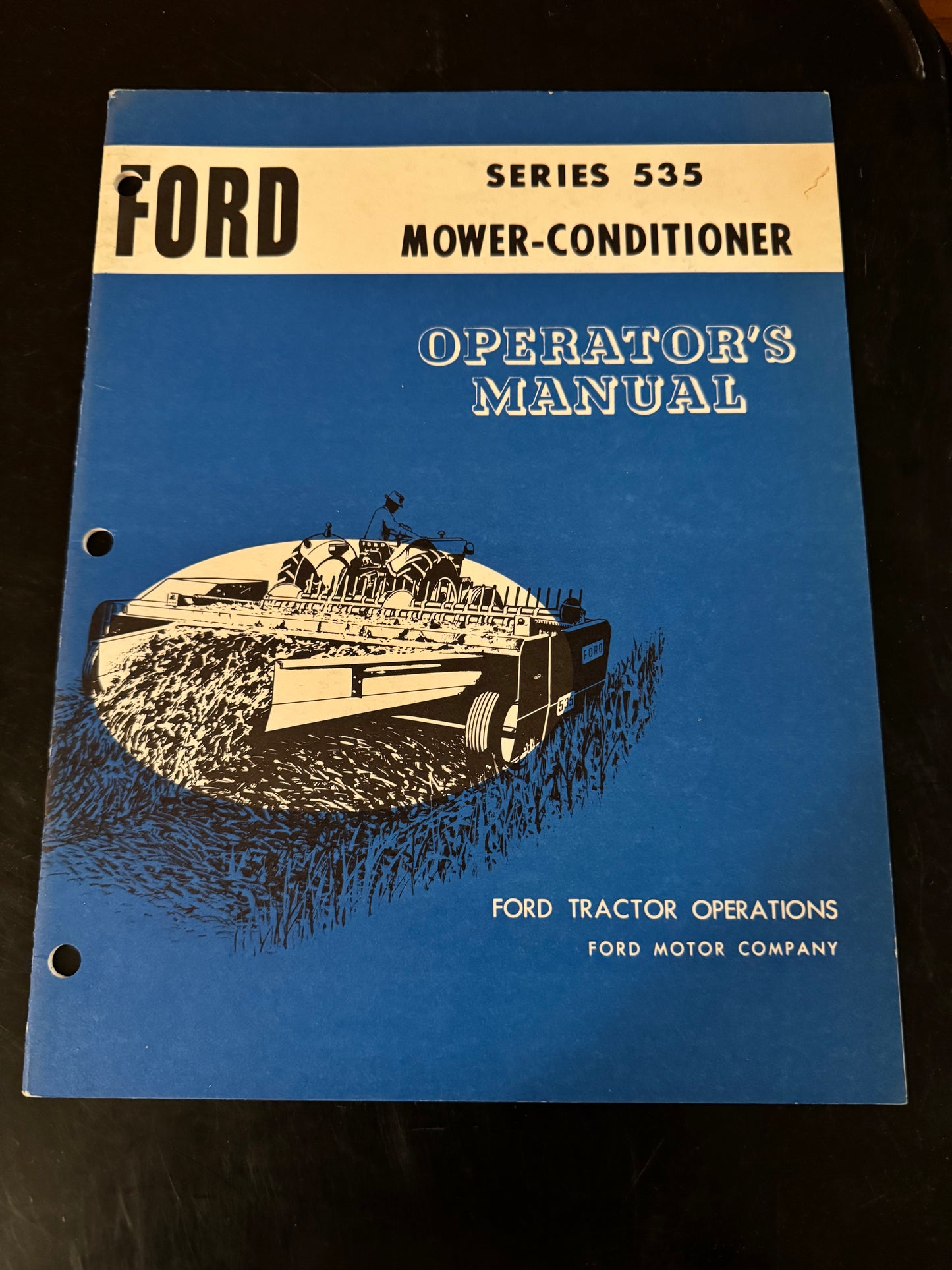 Ford _ series 535 Mower-Conditioner _ Operator’s Manual