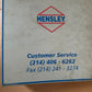 Hensley _ Parts Catalogs