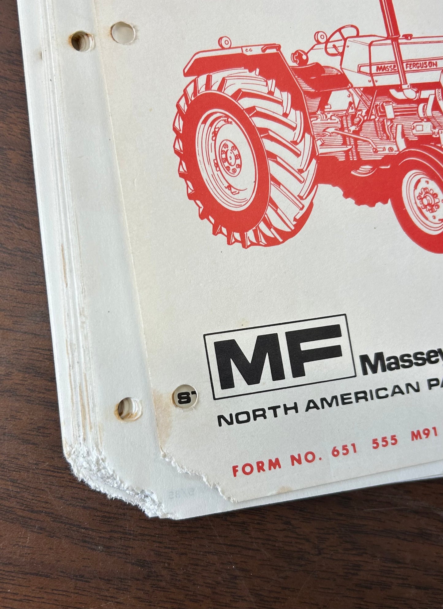 Massey Ferguson _ MF 283 Tractor _ Parts Book