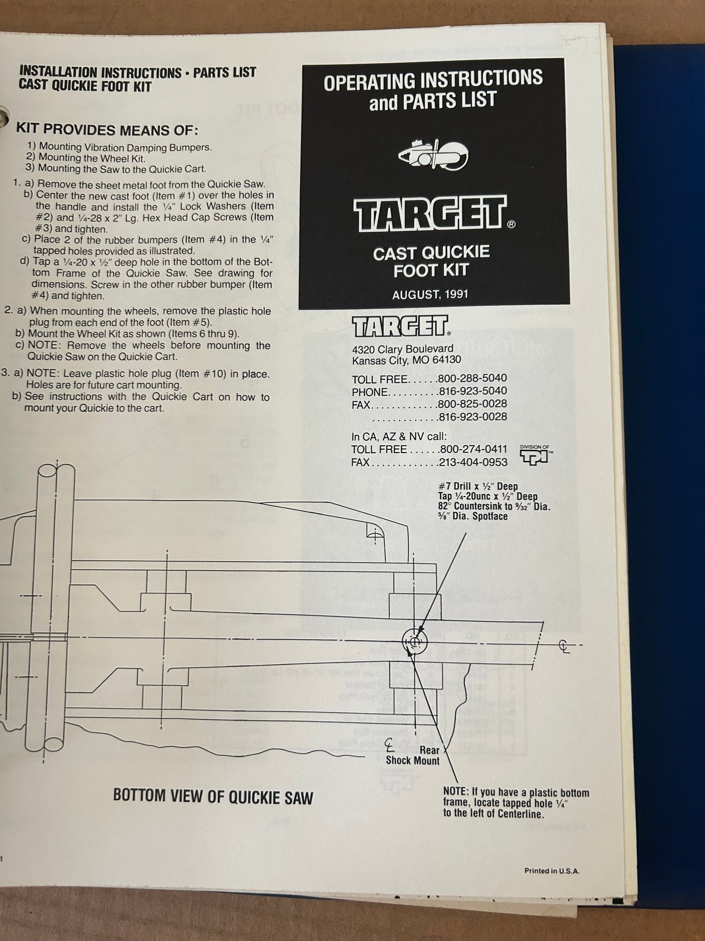 XANDER Target _ Saws & Etc Manuals vol 2