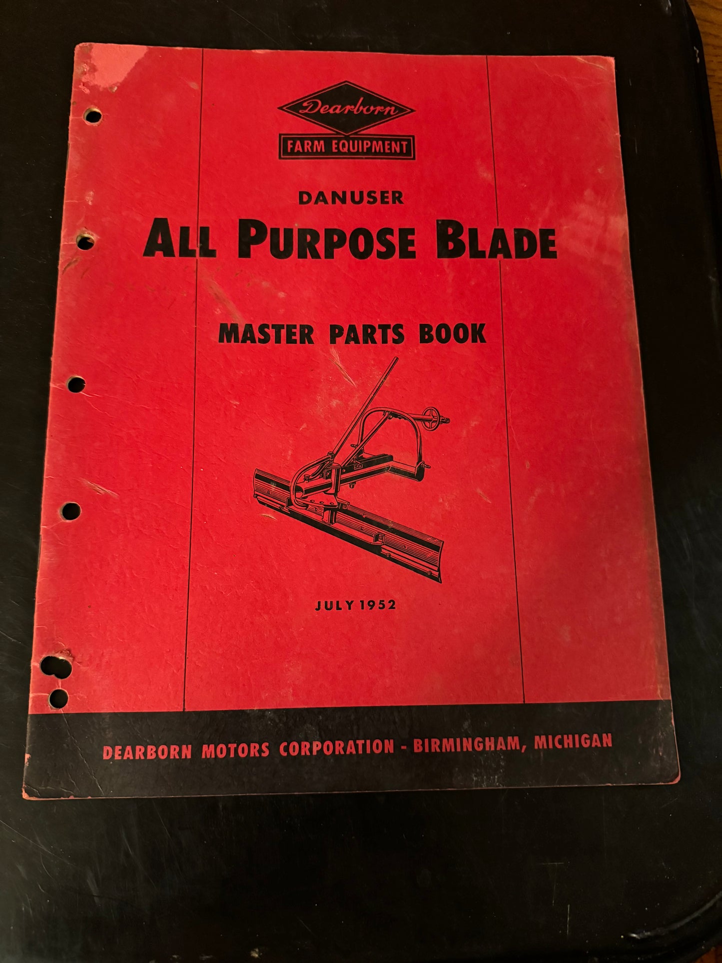 Ford _ Danuser - All Purpose Blade _ Master Parts Book