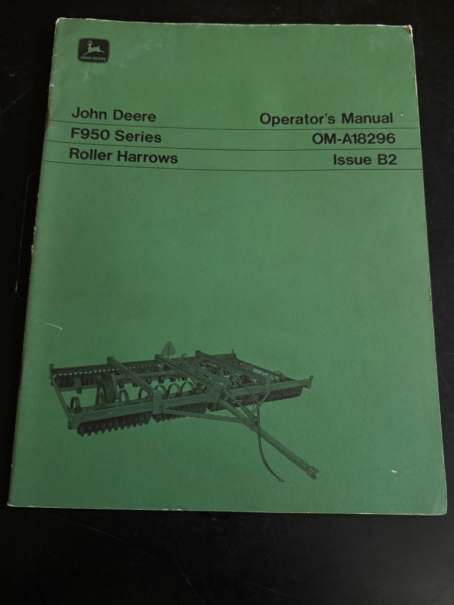 John Deere _ F950 Series Roller Harrows _ Operator’s Manual
