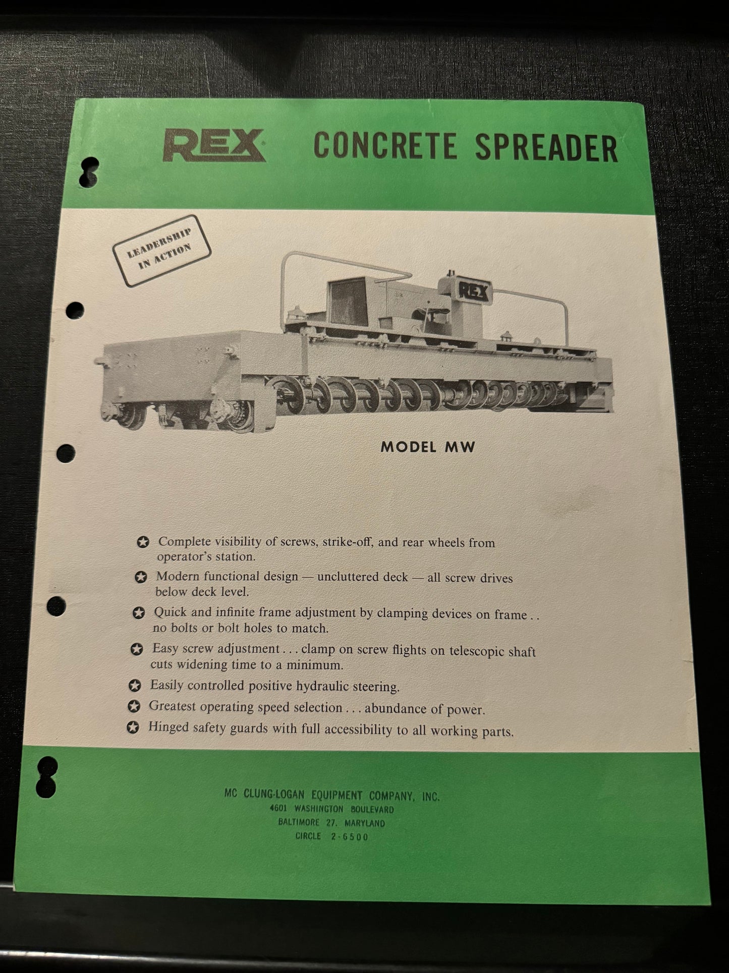 Rex _ Concrete Spreader