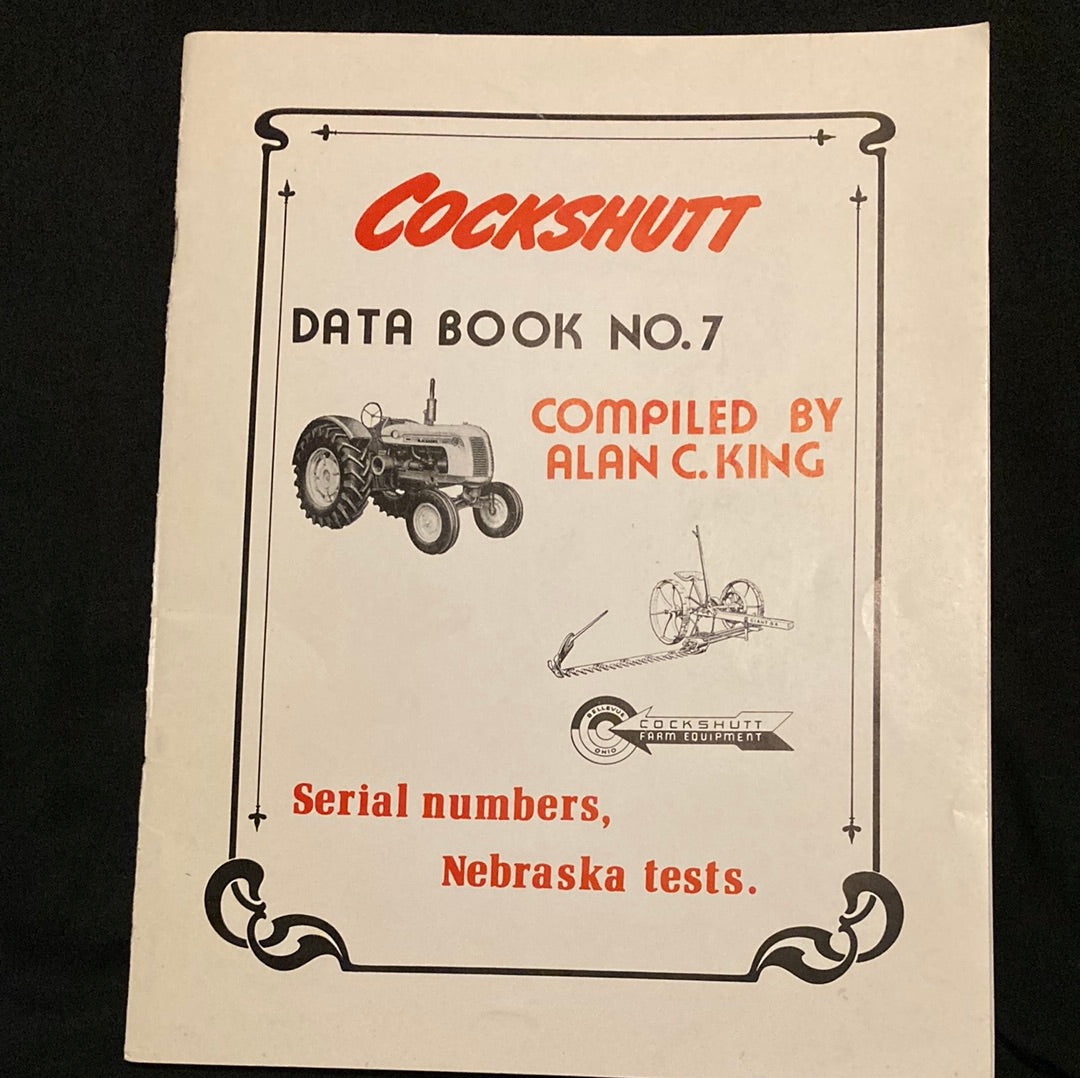 Cockshutt Data Book No.7 by Alan C. King