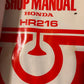 Honda Power Equipment Shop Manuals Binder #2