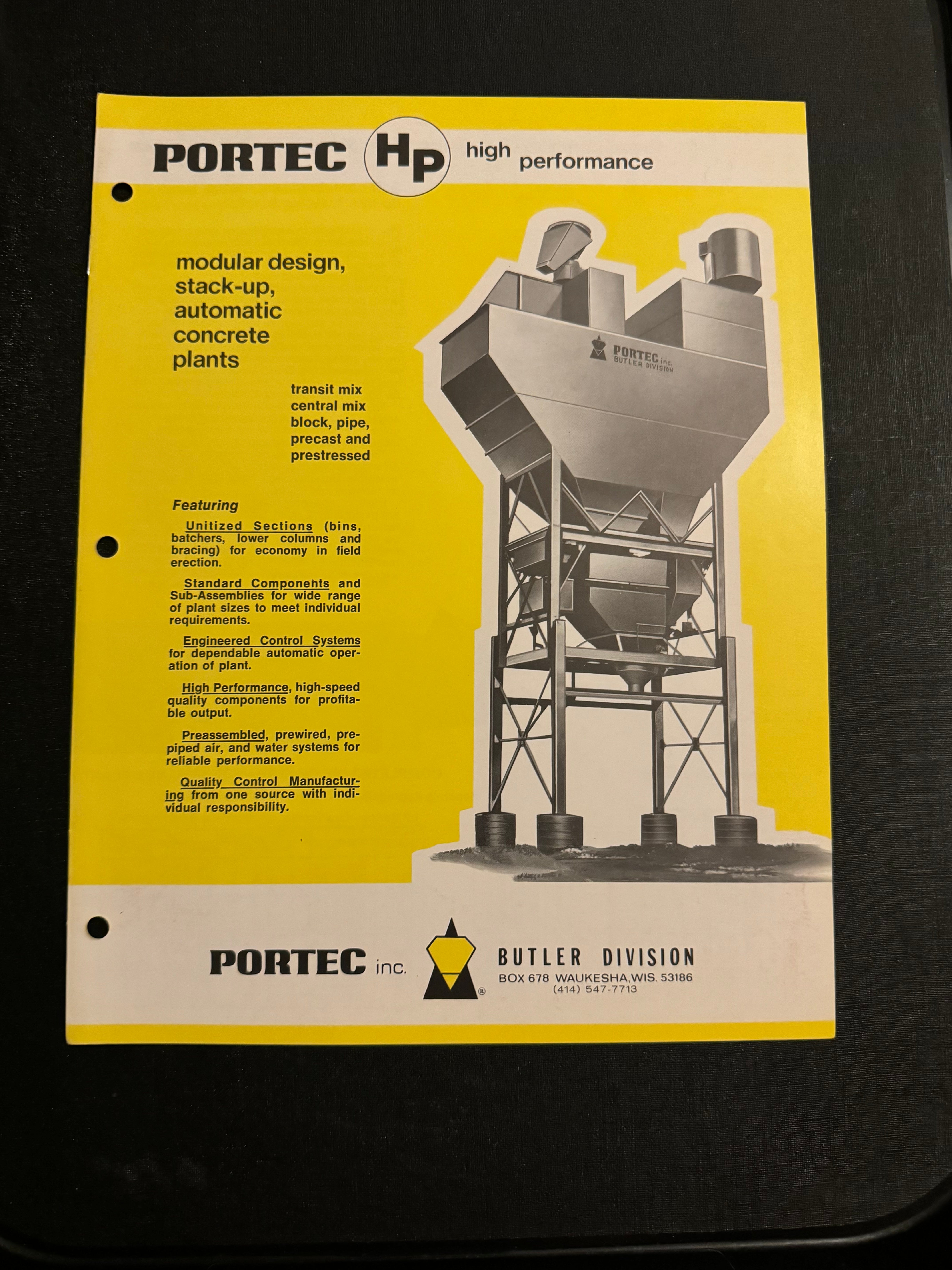 Portec Rmc Portec _ High Performance Concrete Plant – Carmichael's Garage