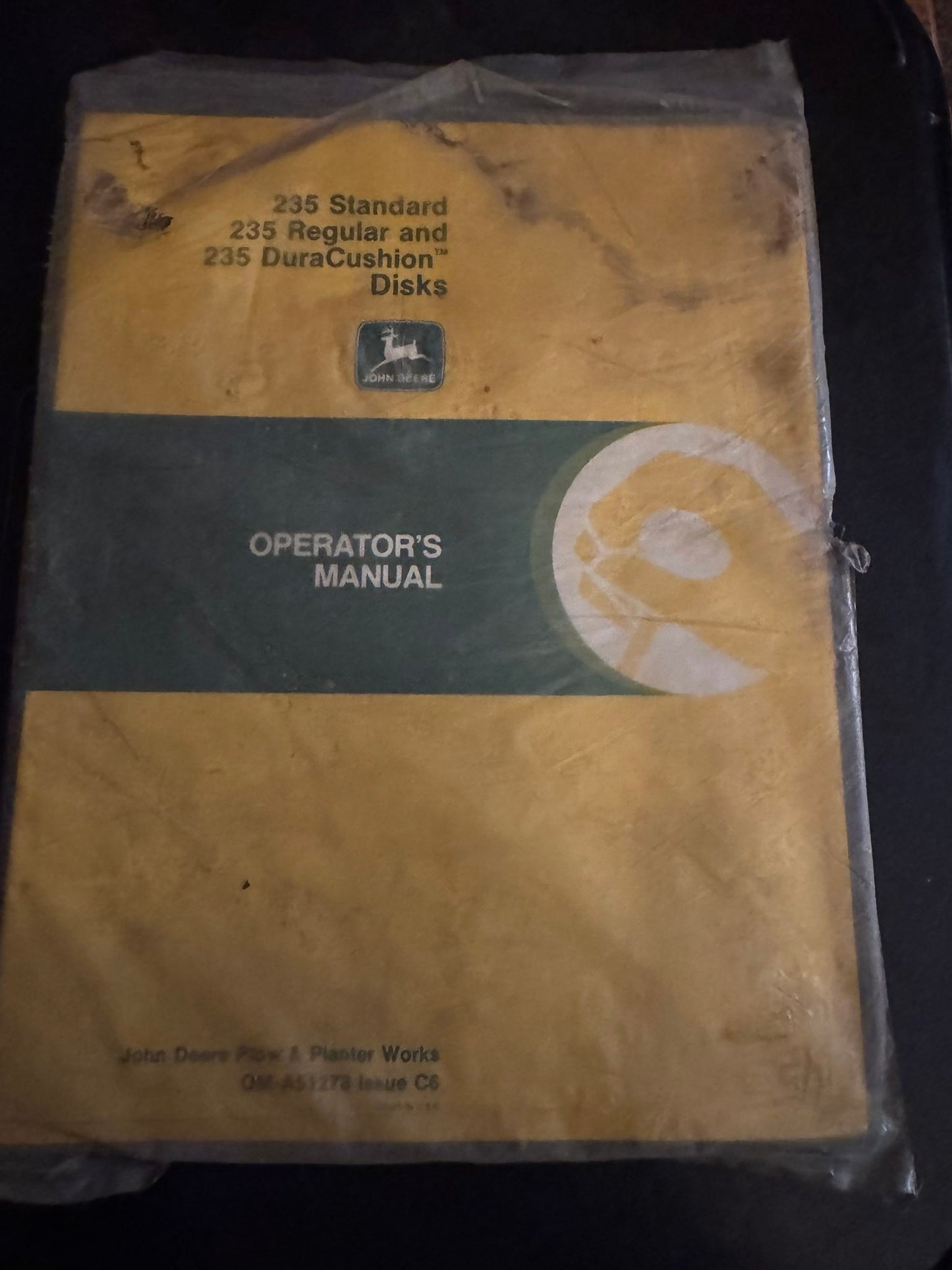 John Deere _ 235 Standard, 235 Regular & 235 DuraCushion Disks _ Operator’s Manual OM-A51278 C6