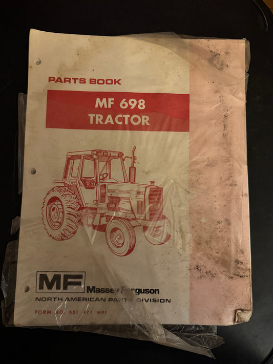 Massey Ferguson _ MF 698 Tractor _ Parts Book