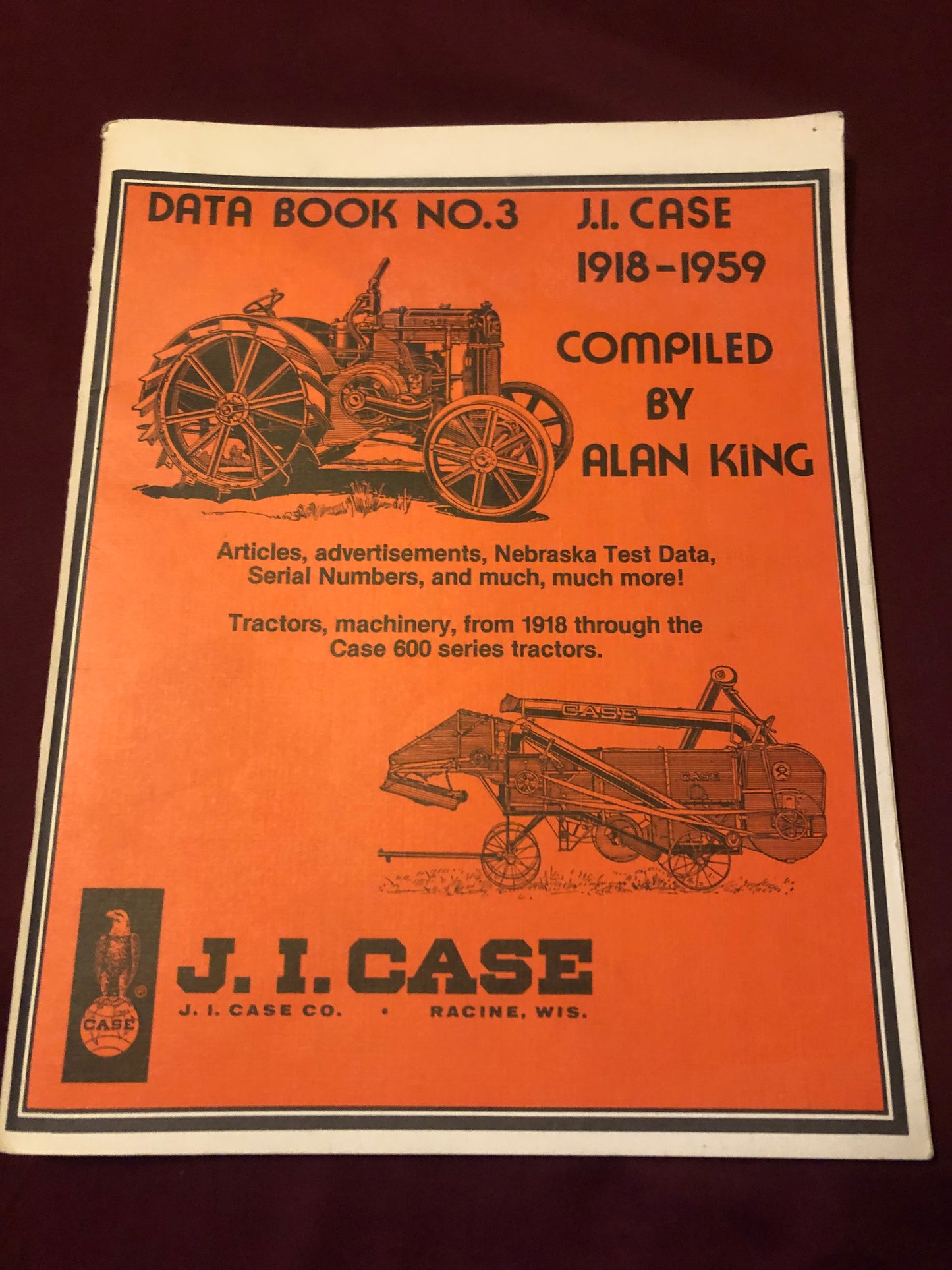 J.I. Case _ Data book no.3 _ 1918-1959 by Alan King