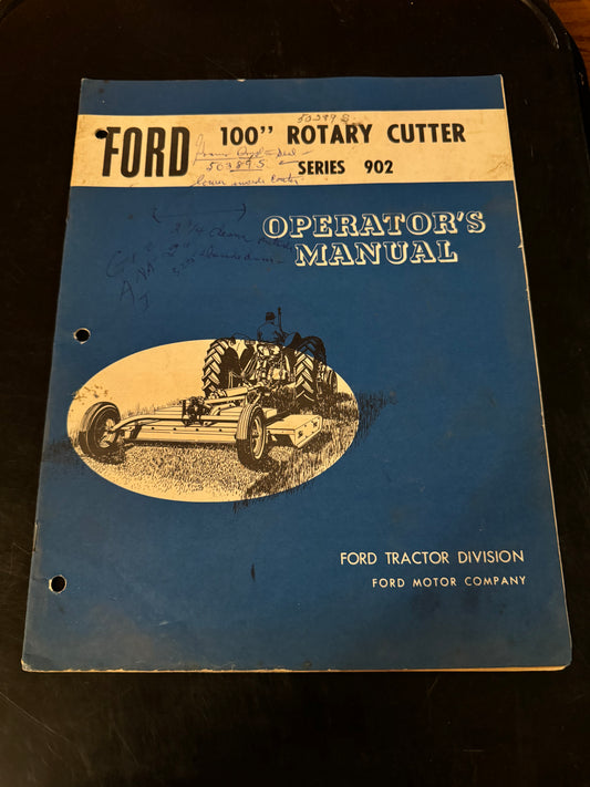 Ford 100” Rotary Cutter series 902 _ Operator’s Manual