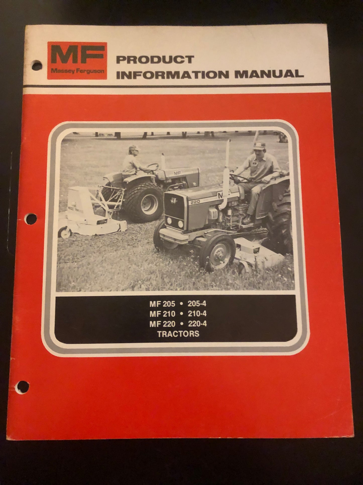 Massey Ferguson _ 205, 205-4, 210, 210-4 220, & 220-4 Tractors _ Product Information Manual