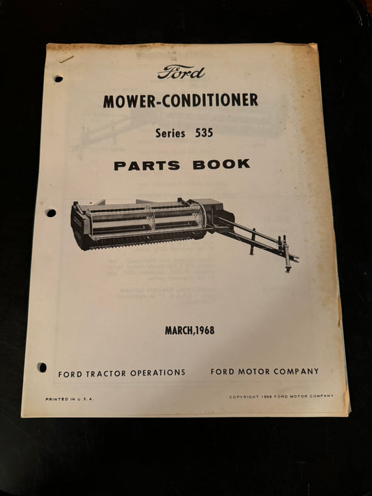 Ford _ Mower-Conditioner series 535 _ Parts Book