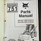 Bobcat _ 751 Skid Loader Manual Binder