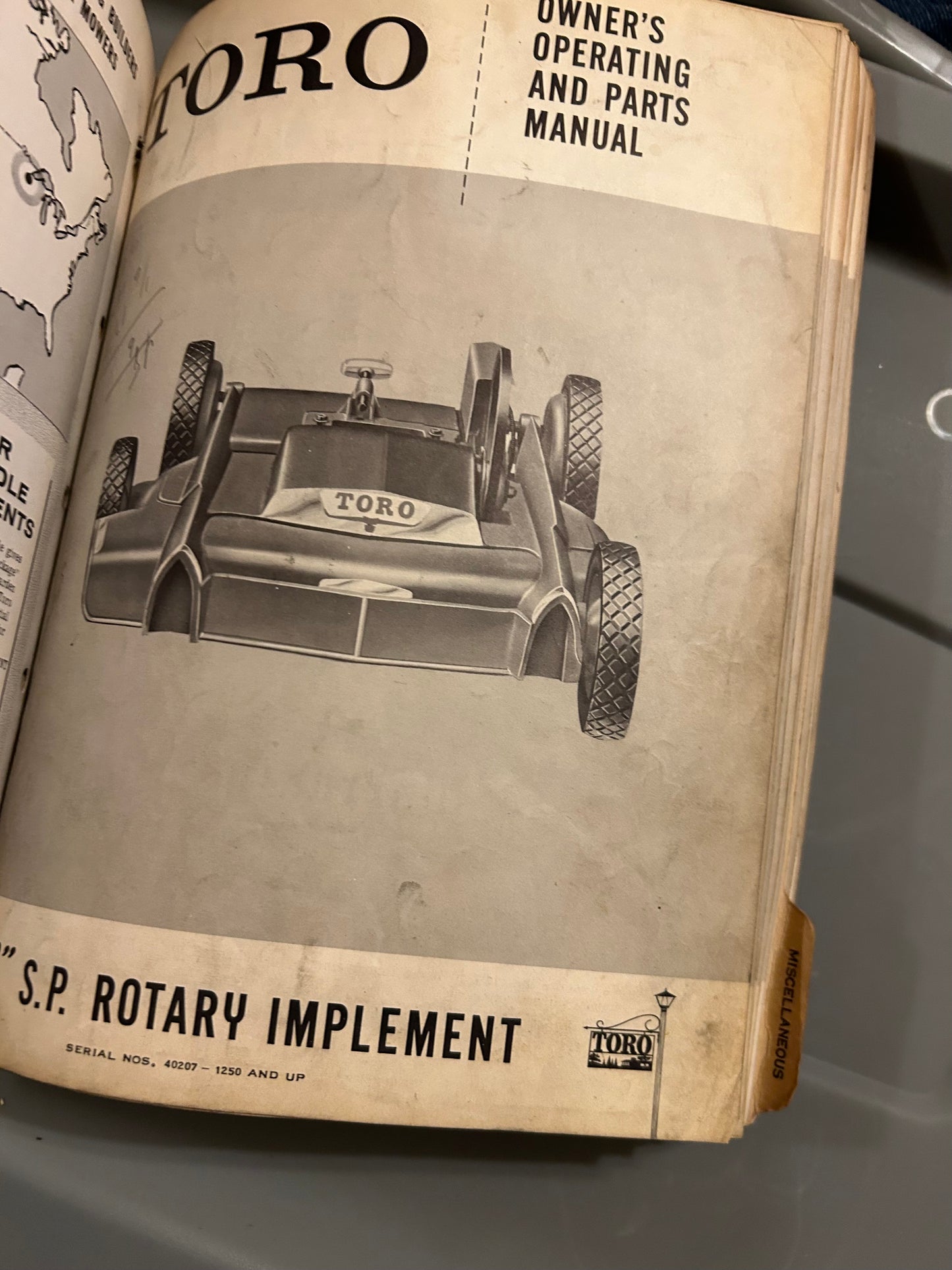Toro Collection of manuals