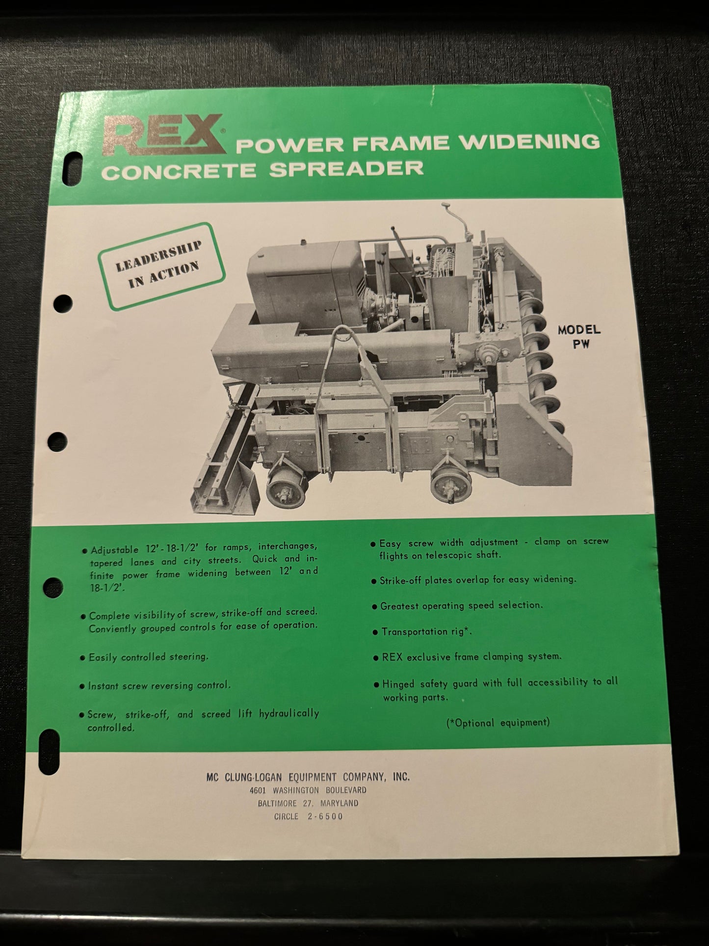 Rex _ Power Frame Widening Concrete Spreader