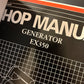 Honda Power Equipment Shop Manuals Binder