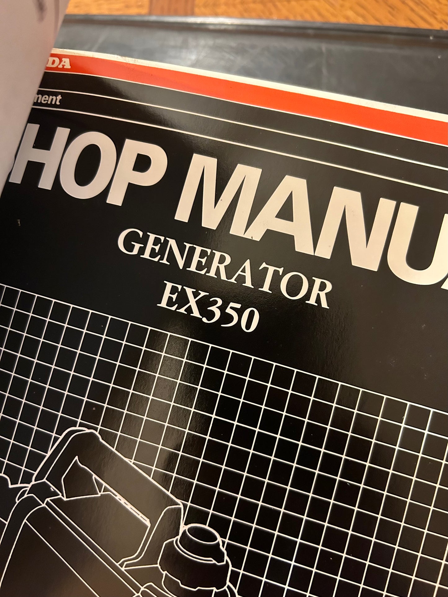 Honda Power Equipment Shop Manuals Binder