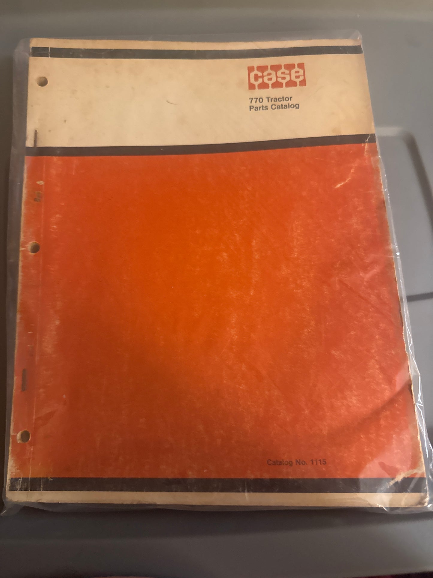 Case _ 770 Tractor _ Parts Catalog No. 1115