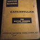 Caterpillar _ 120 Motor Grader _ Service Manual