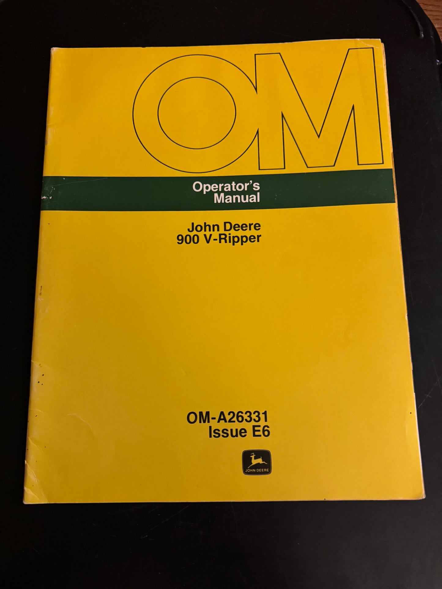 John Deere _ 900 V-Ripper _ Operator's Manual