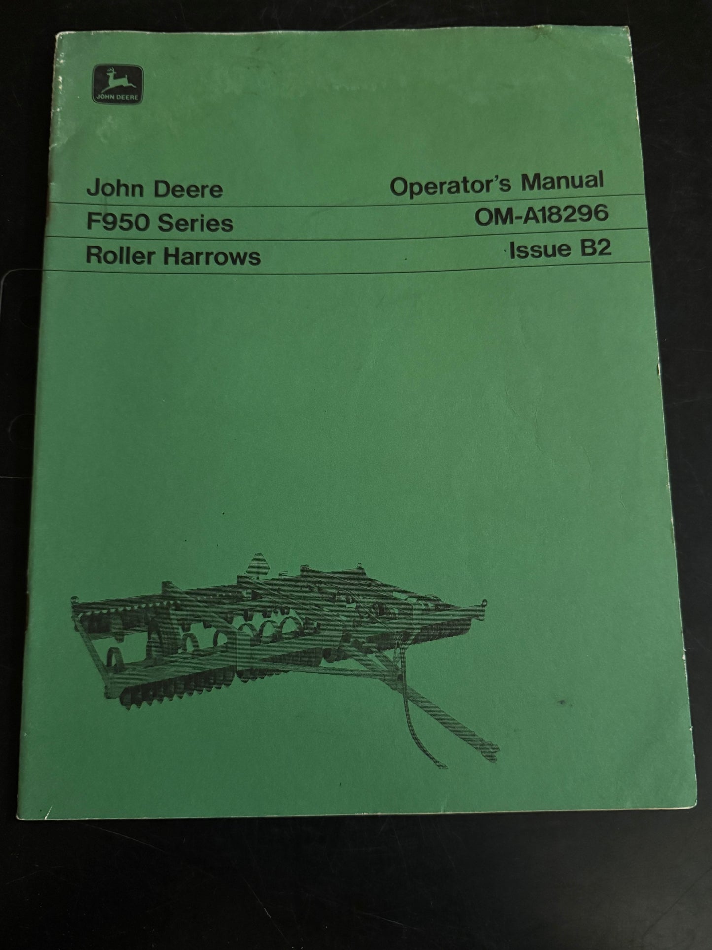 John Deere _ F950 Series Roller Harrows _ Operator’s Manual
