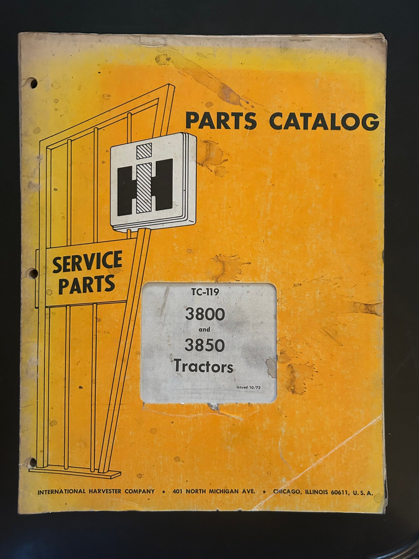 IH _ 3800 & 3850 Tractors TC-119 _ Parts Catalog