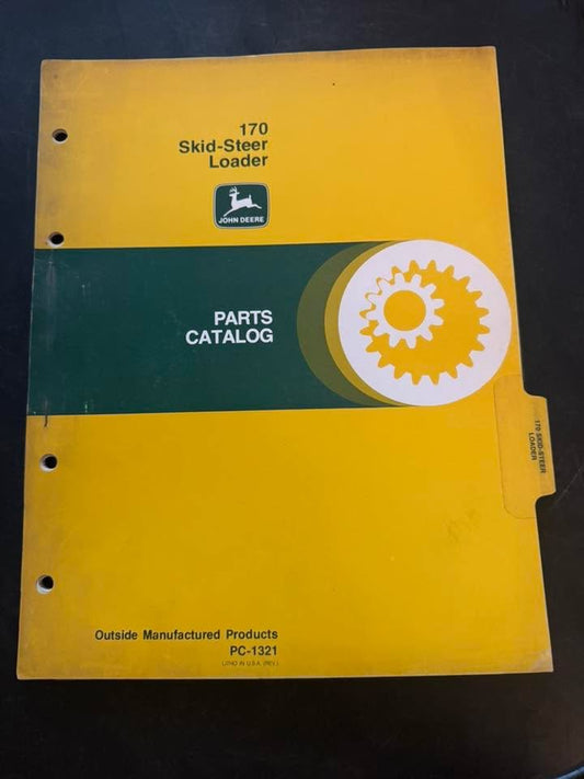 John Deere _ 170 Skid-Steer Loader _ Parts Catalog PC-1321