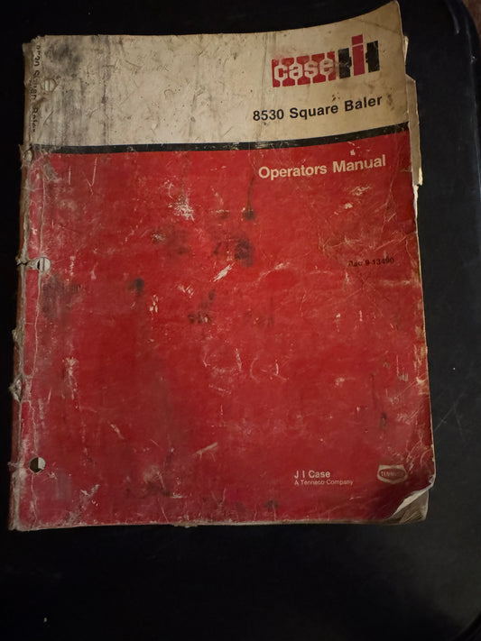 Case IH _ 8530 Square Baler _ Operator’s Manual