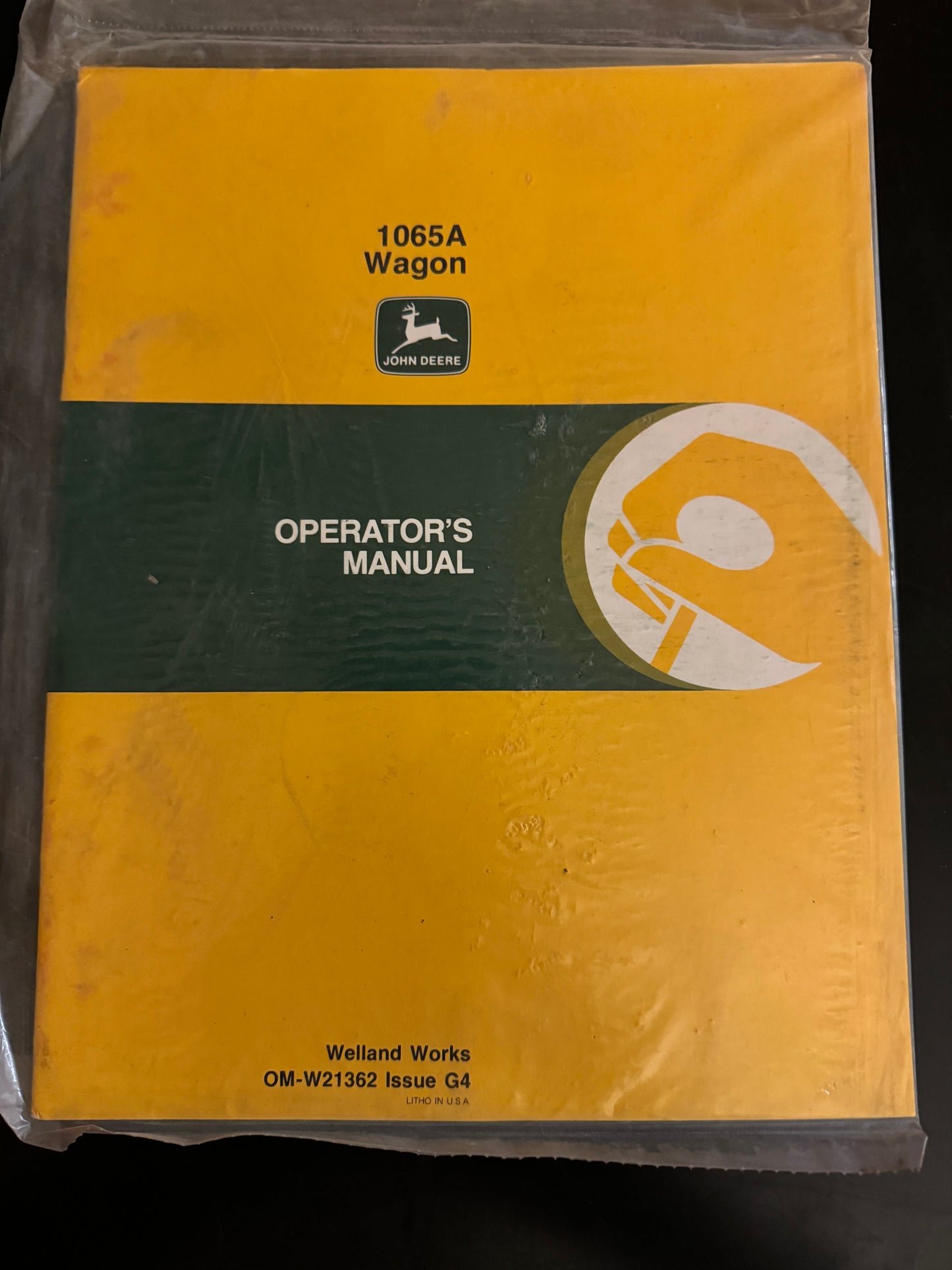 John Deere _ 1065A Wagon _ Operator’s Manual