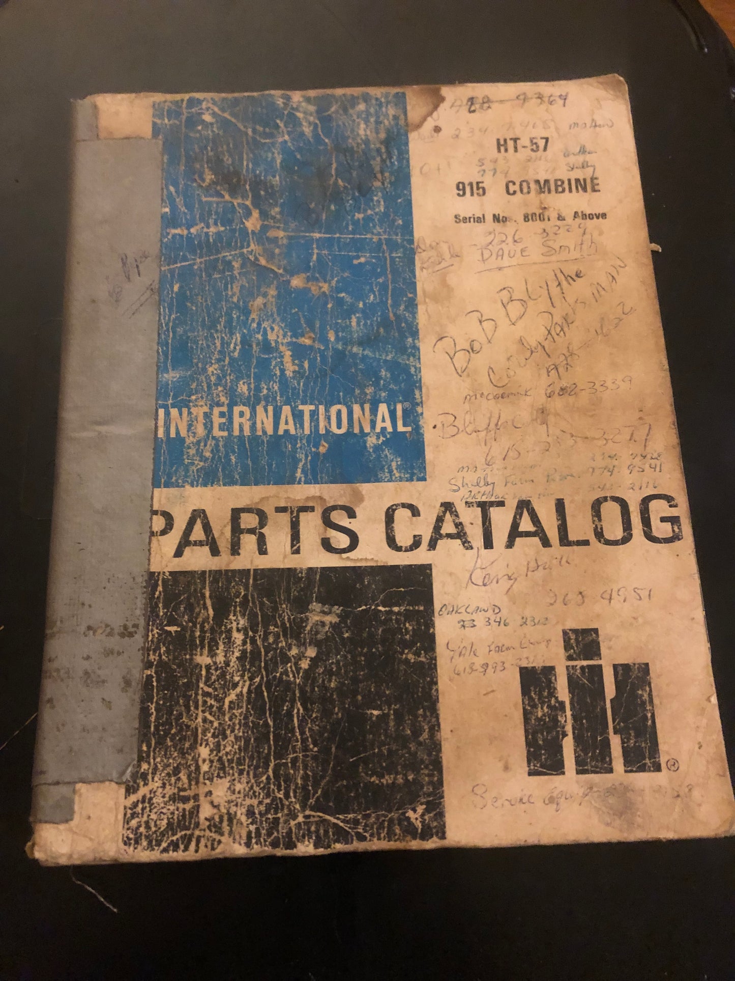 IH _ 915 Combiné HT-915 _ Parts Catalog