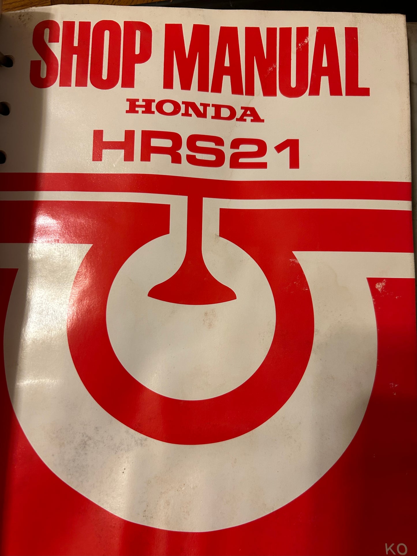 Honda Power Equipment Shop Manuals Binder #2