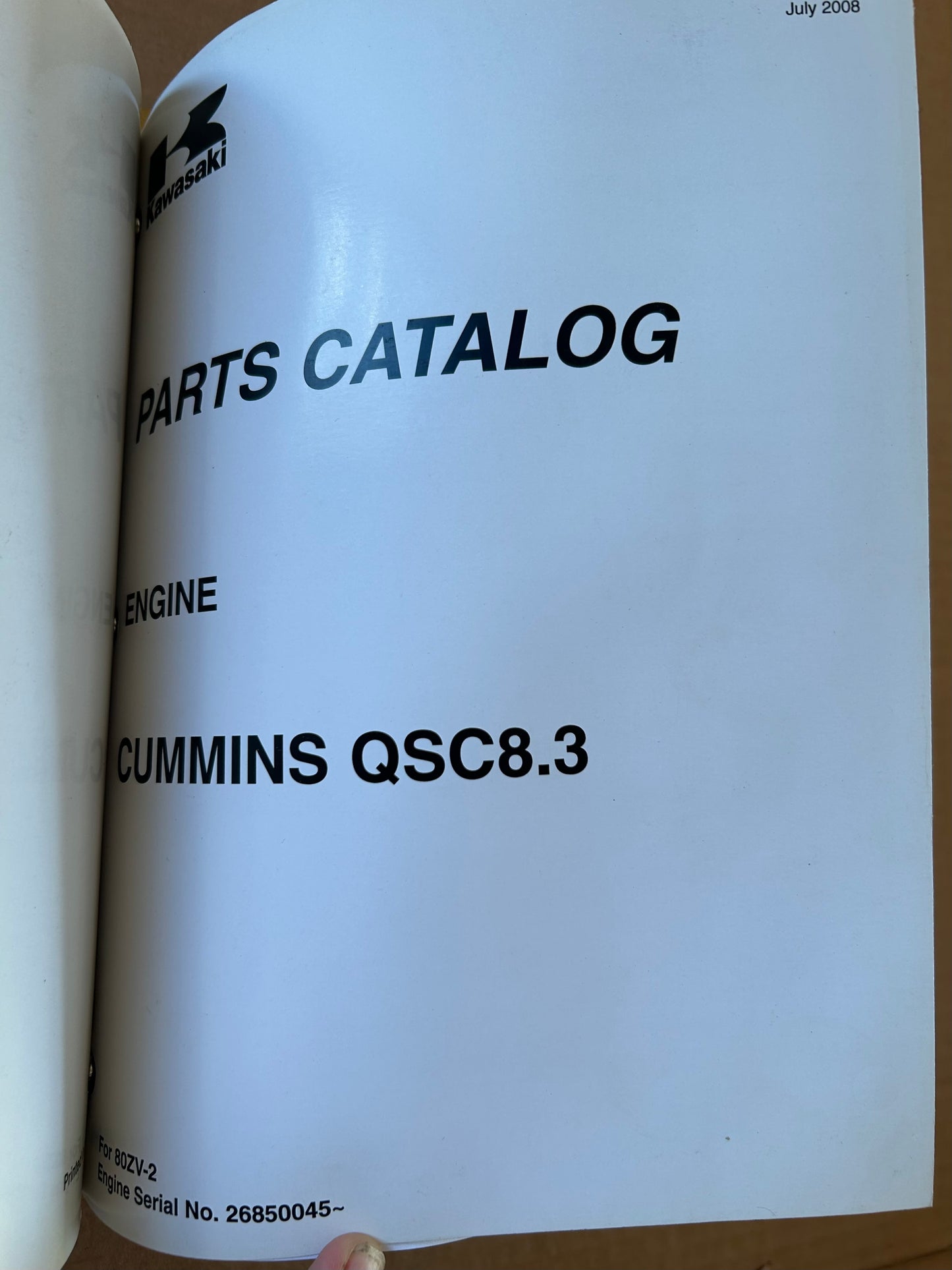 Kawasaki _ 80ZV-2 Wheel Loader _ Binder