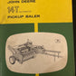 John Deere _ 14T automatic Pickup Baler _ Owners Manual OM-E16480E