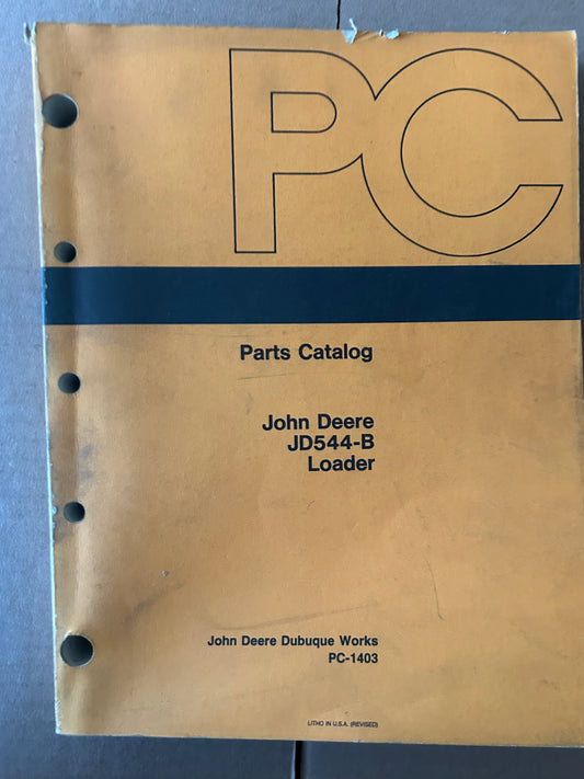 John Deere _ JD544-B Loader _ Parts Catalog PC1403