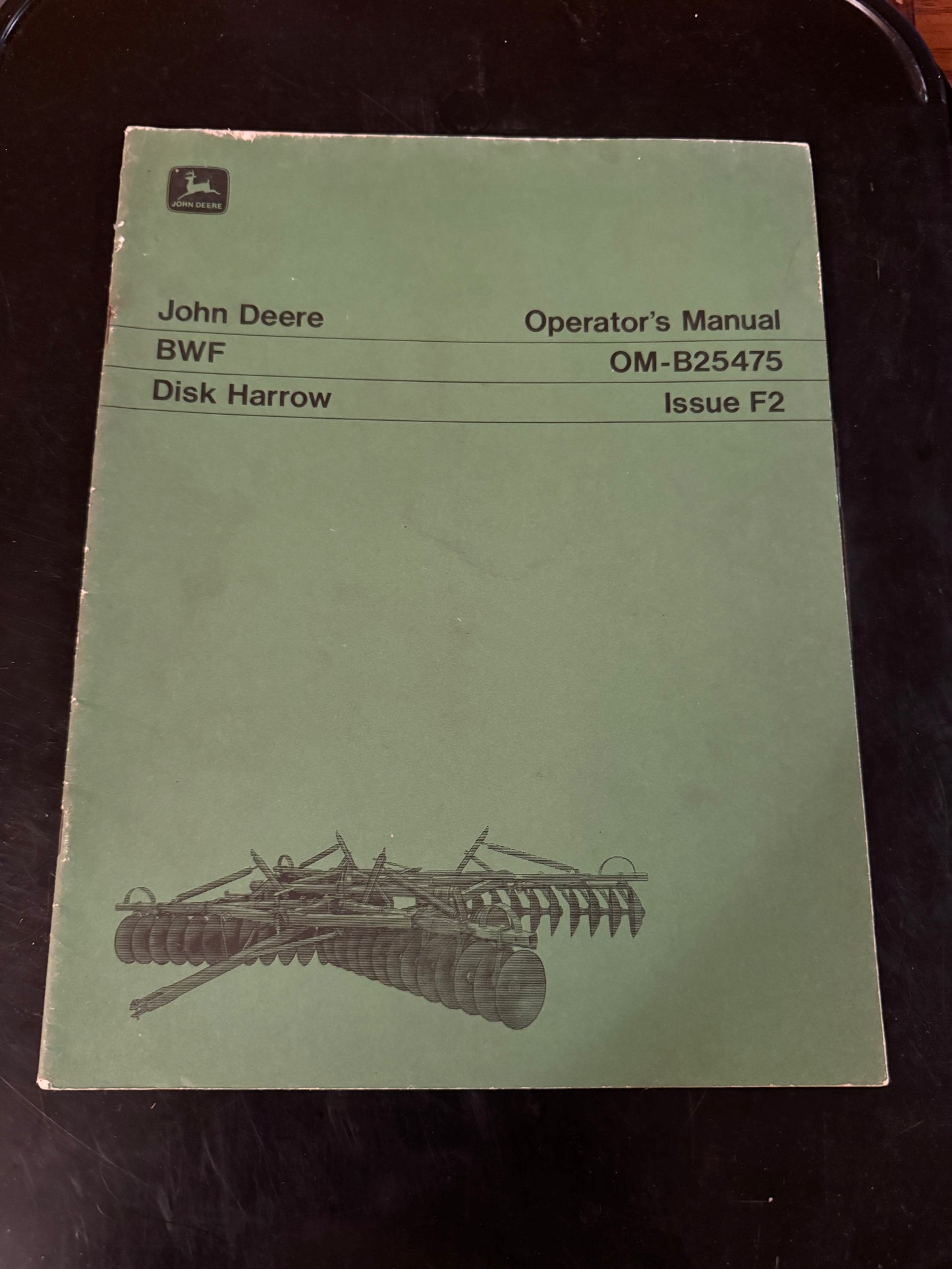 John Deere _ BWF Disc Harrow _ Operator’s Manual OM-B25475 F2