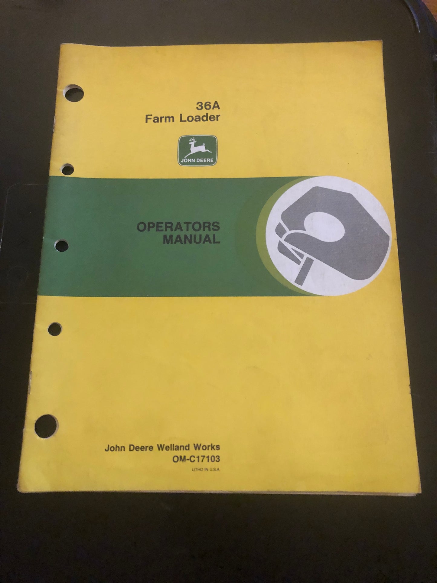 John Deere _ 36A Farm Loader _ Operator’s Manual