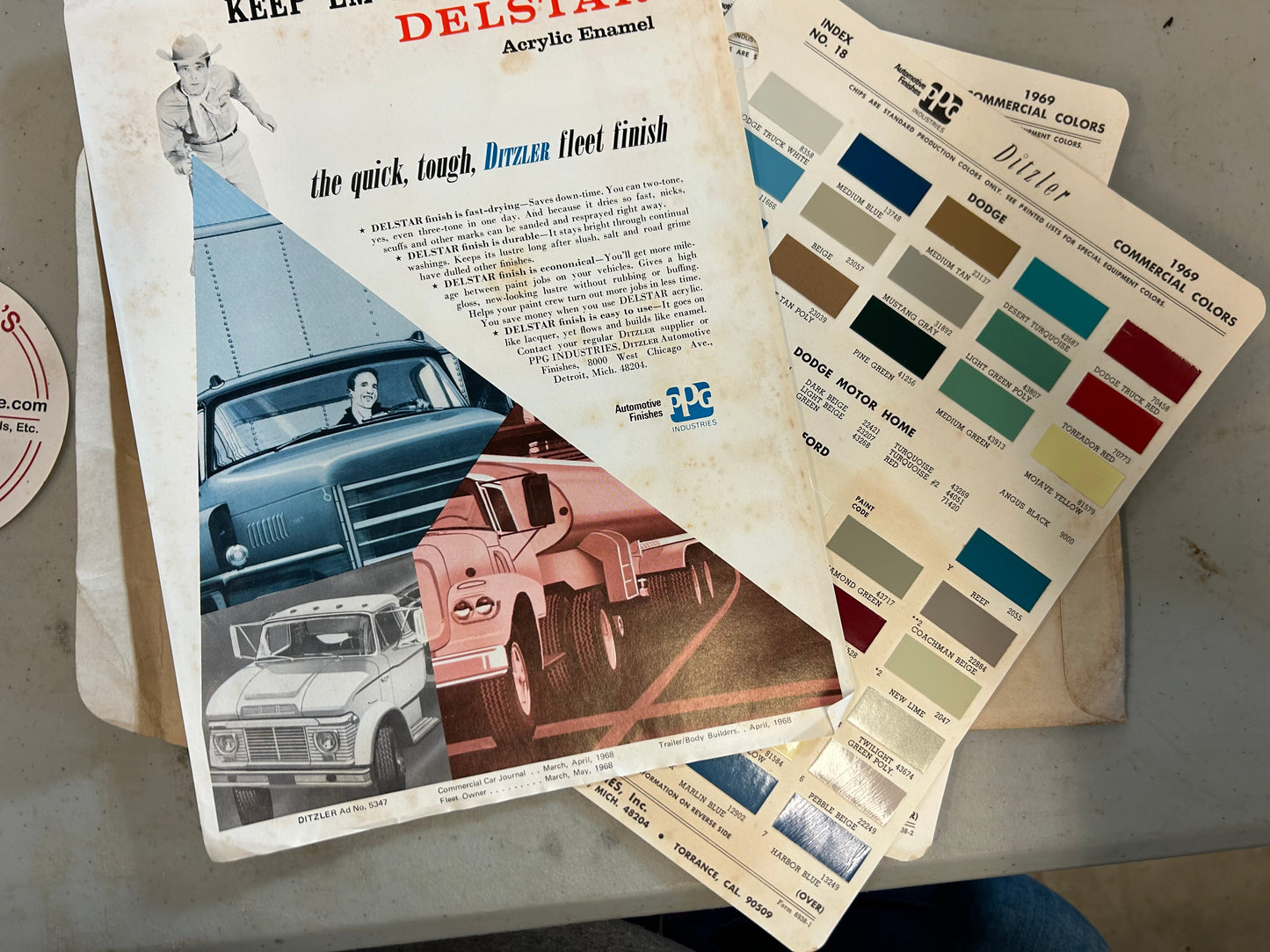 Ditzler Automotive Finishes Color Information