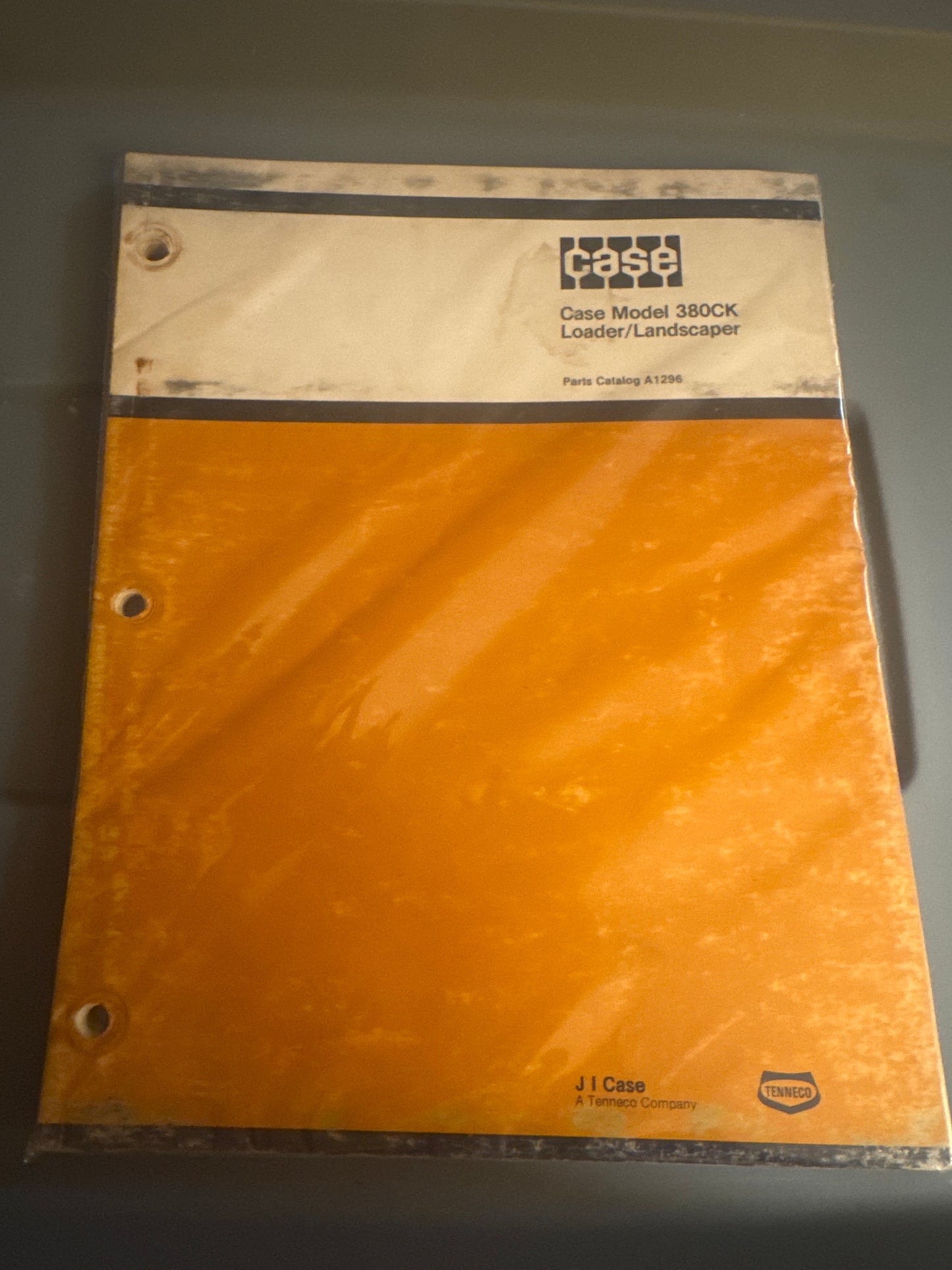 Case _ Model 380CK Loader/Landscaper _ Parts Catalog A1296