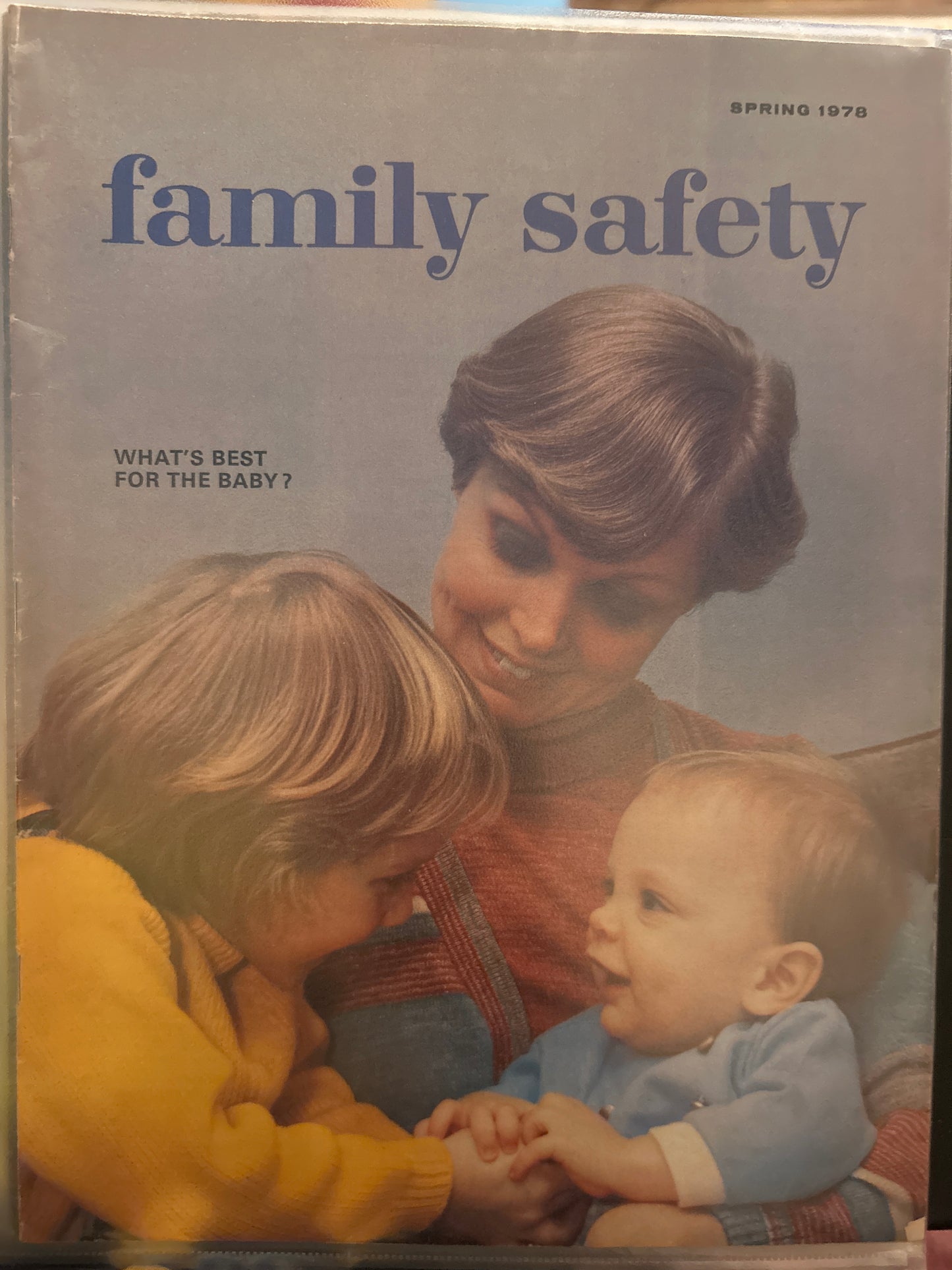 Vintage Magazine _ family safety _ Spring 1978