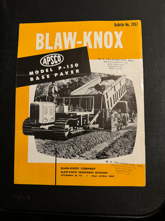 Blaw-Knox _ model P-150 Base Paver