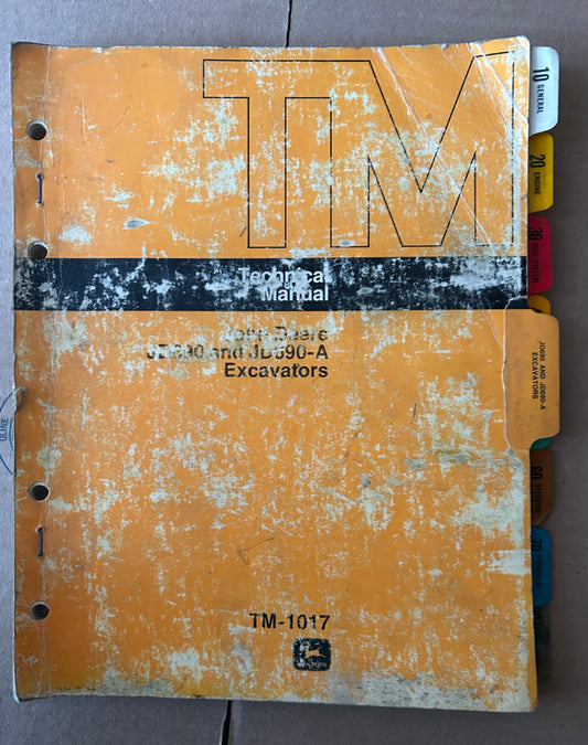 John Deere _ JD690 & JD690-A Excavator _ Technical Manual TM-1017