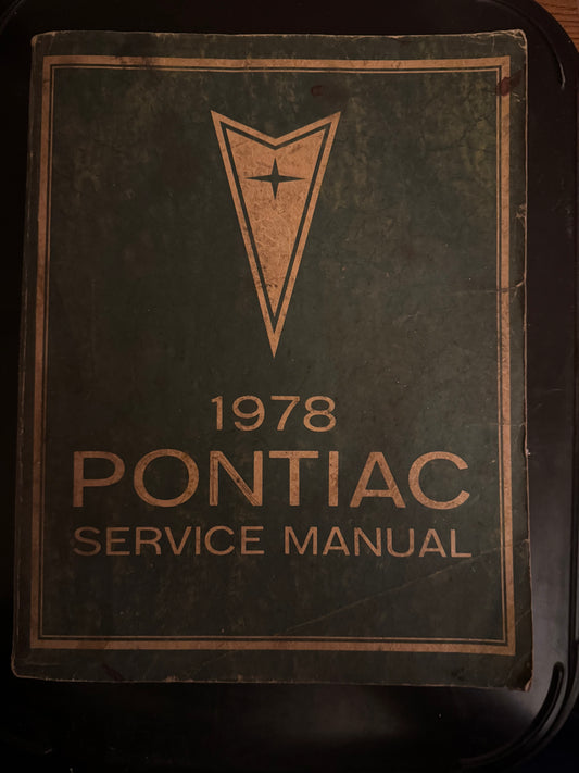 1978 Pontiac Service Manual
