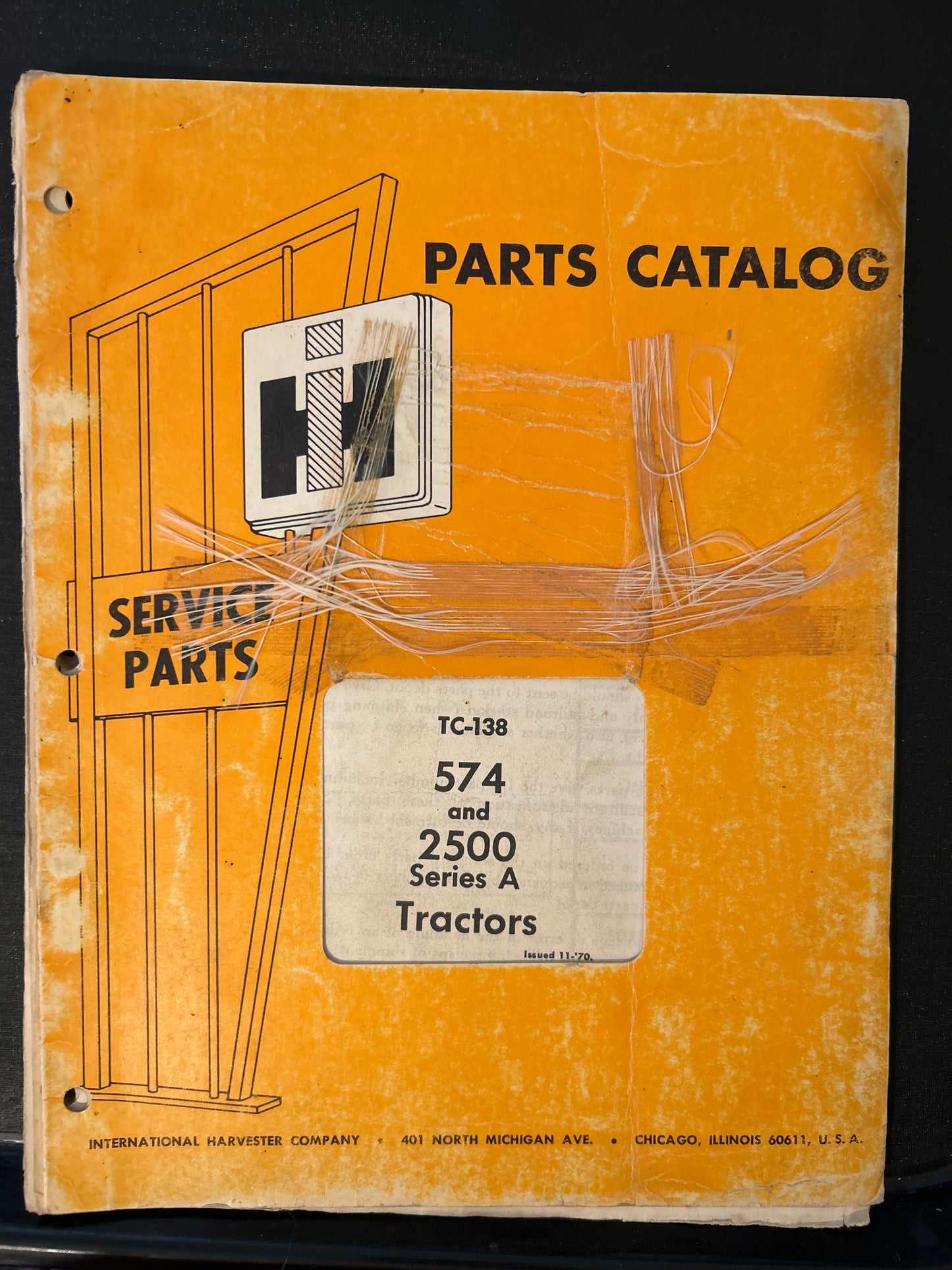 IH _ 574 & 2500 Series A Tractors TC-138 _ Parts Catalog