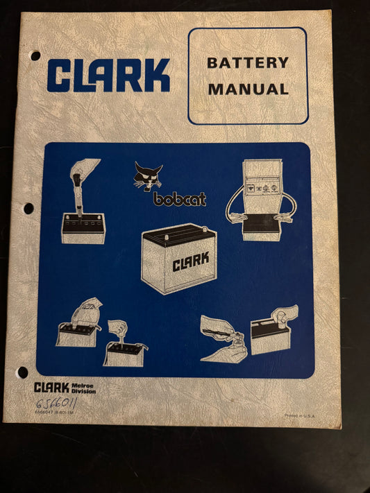 Clark _  Bobcat _ Battery Manual