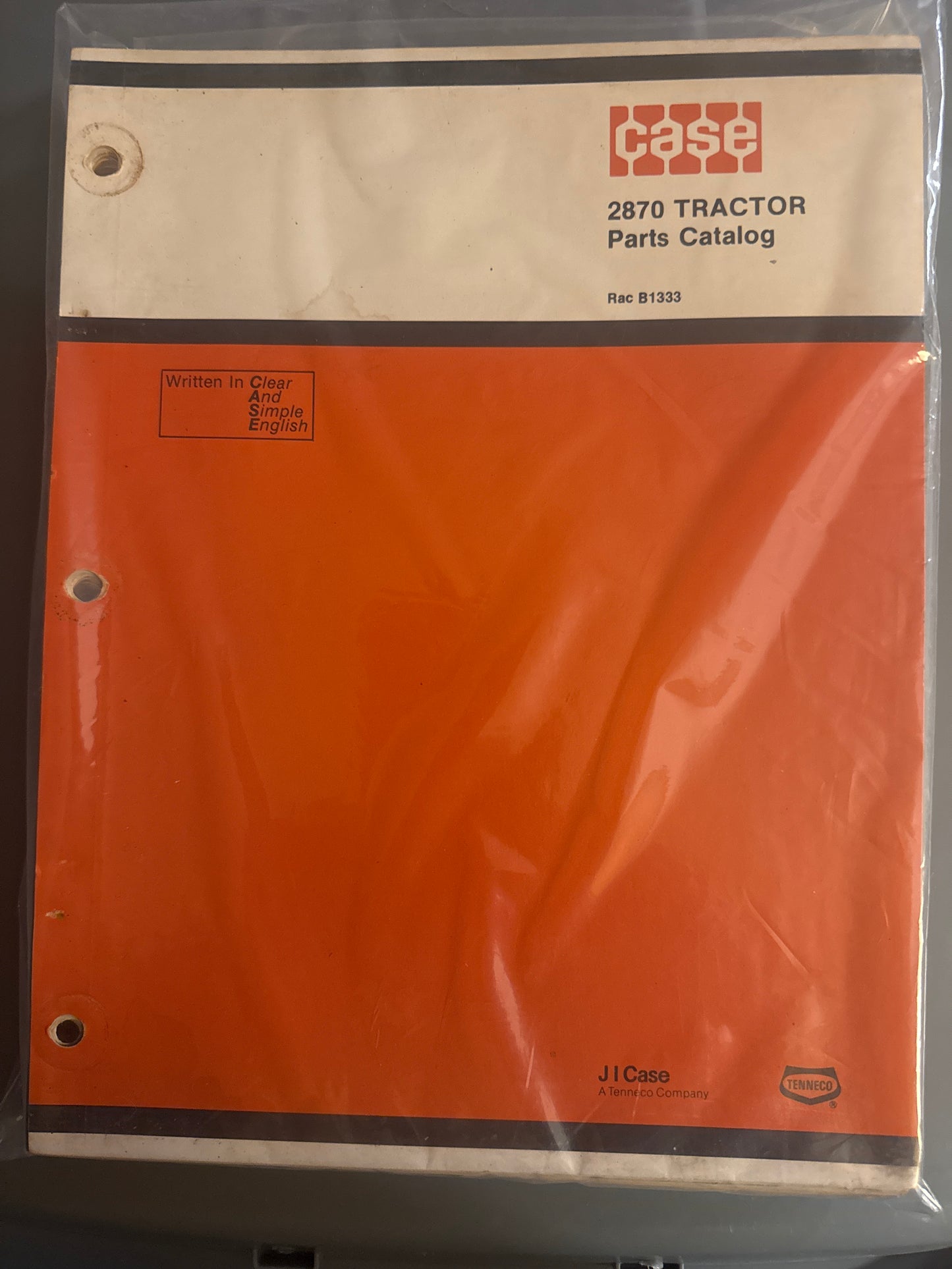 Case _ 2870 Tractor _ Parts Catalog Rac 1333