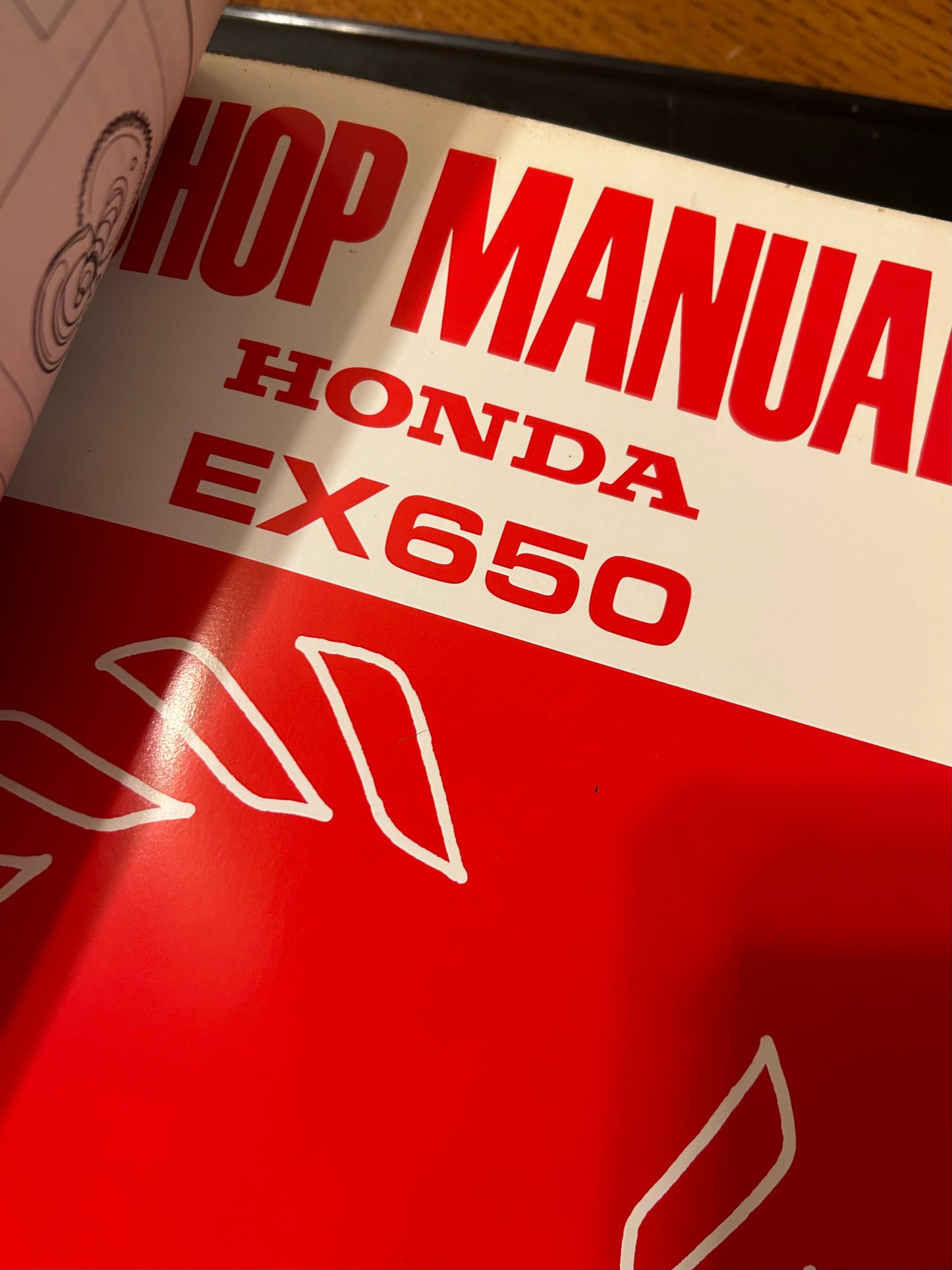 Honda Power Equipment Shop Manuals Binder