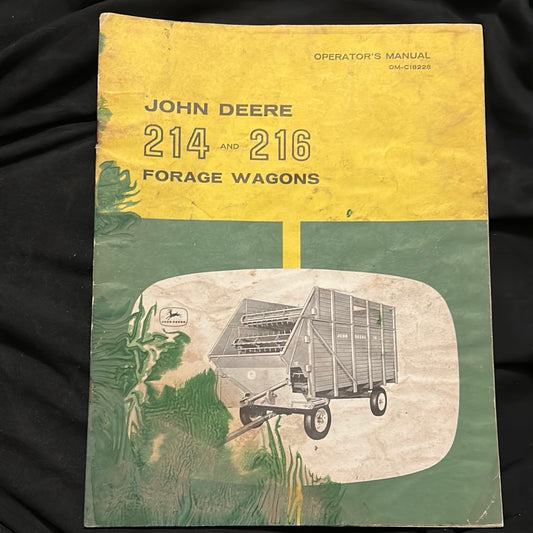 John Deere _ 214 & 216 Forage Wagons _ Operator’s Manual