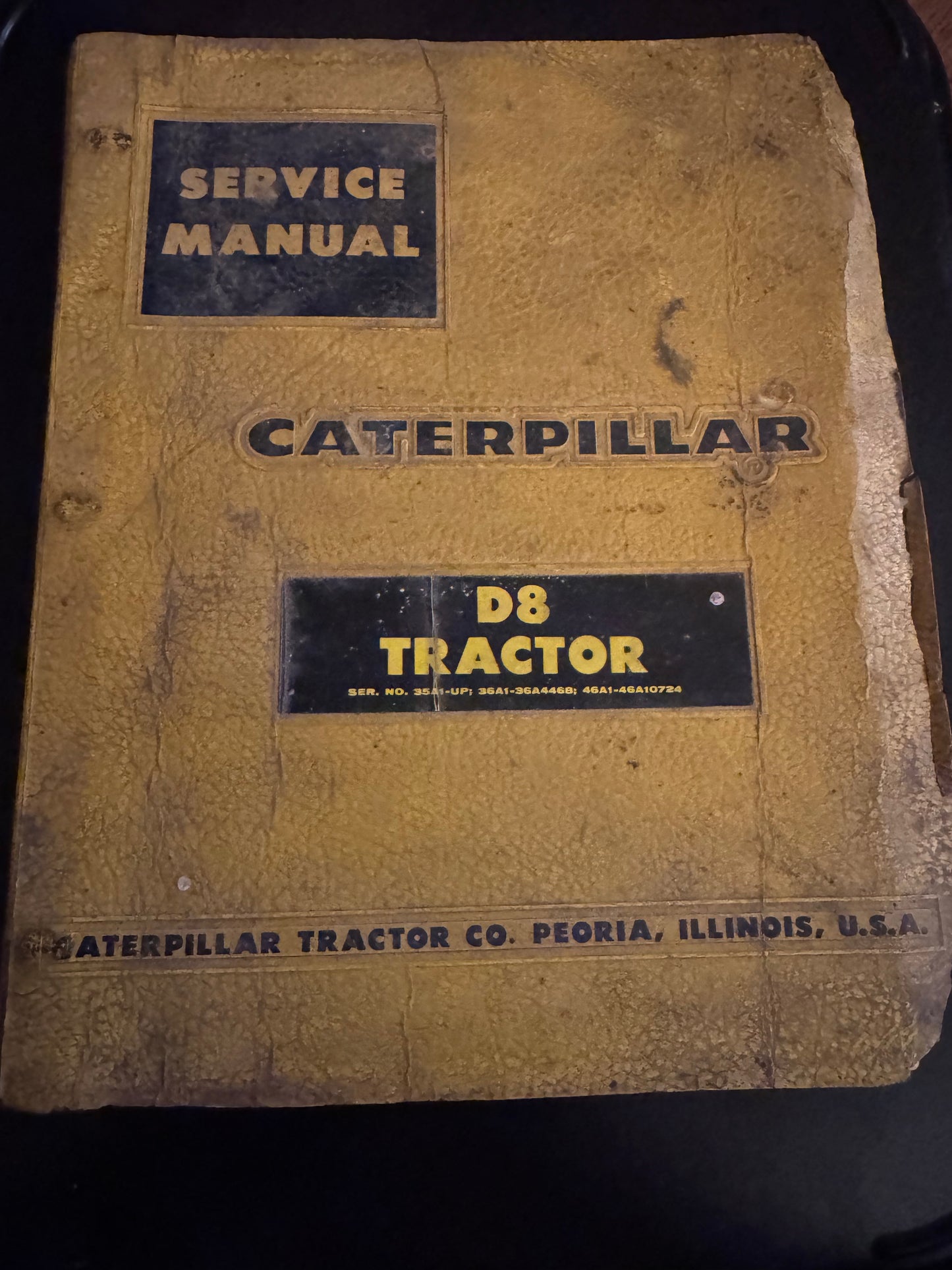 Caterpillar _ D8 Tractor _ Service Manual